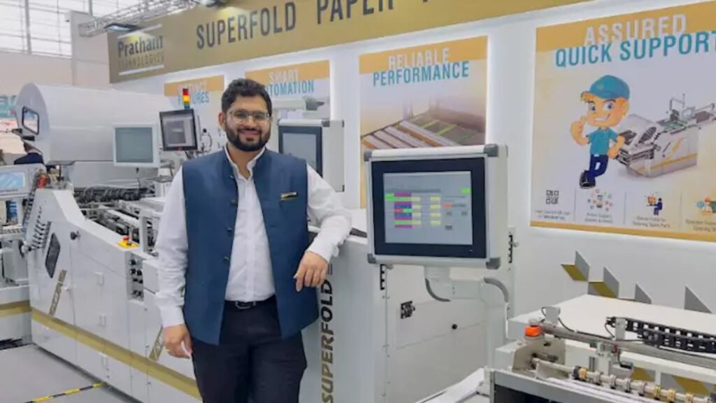 Drupa 2024: pratham unveils next-gen leaflet-folding machine 5 Drupa 2024: pratham unveils next-gen leaflet-folding machine