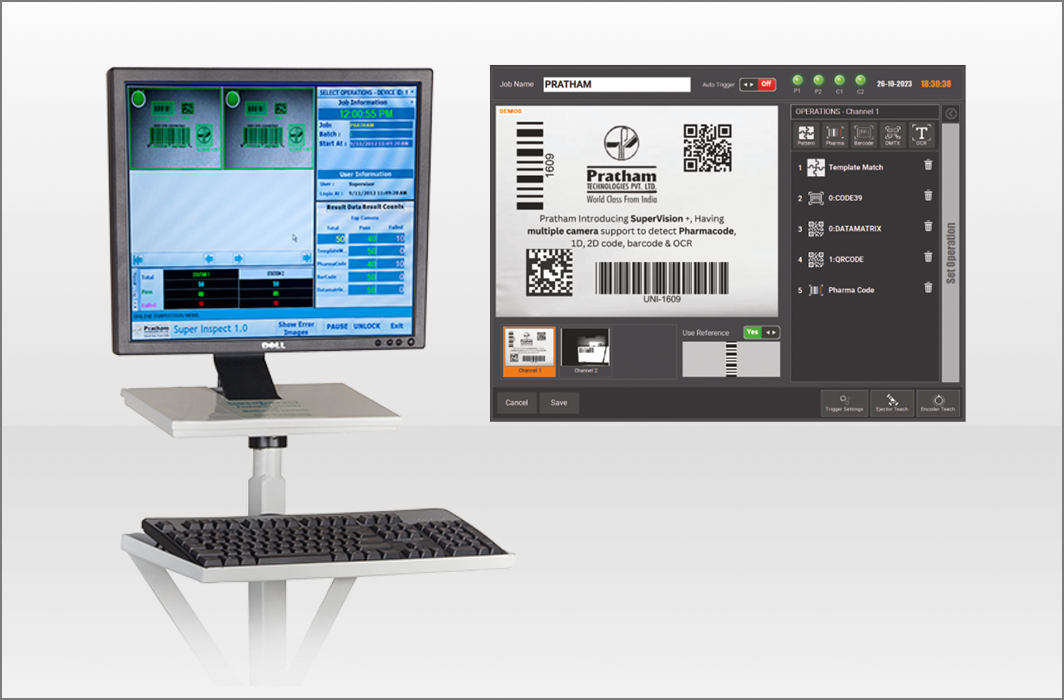 Vision Inspection System for Insert Folding Machines
